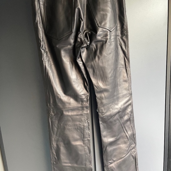 Leather pants. New. - Picture 4 of 7